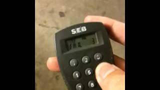 I test the pin code protection seb remote [upl. by Thecla]