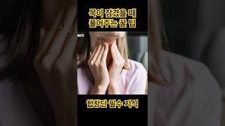 목이 잠겼을 때 풀어주는 꿀 팁 합창단 필수 지식 shorts [upl. by Twila]