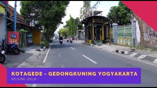 KELILING JOGJA KOTAGEDE  GEDONGKUNING I Yogyakarta Indonesia [upl. by Sarid]