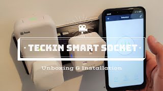 Teckin SP23 Smart Socket  Unboxing amp Installation [upl. by Atterys247]