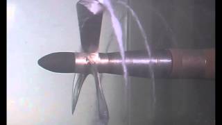 Axiom DWS type propeller cavitation testing [upl. by Aioj]