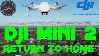 DJI Mini 2  Complete Guide to Return To Home RTH [upl. by Dianne]