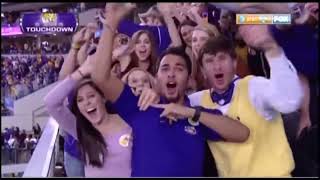 2011 Cotton Bowl LSU Tyrann FF touchdown [upl. by Sinegra]