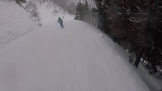 SKI JAPAN  NOZAWA ONSEN  RINKAN HOME RUN FULL [upl. by Fulmis386]