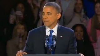 Barack Obamas election victory speech in full [upl. by Ahseina]