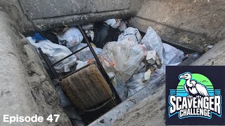 Scavenger Challenge  GoPro Garbage Truck Hopper View  Garbage Load Dump ep47 [upl. by Ahsinert]