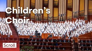 Childrens Choir at General Conference Feature [upl. by Lerraf774]