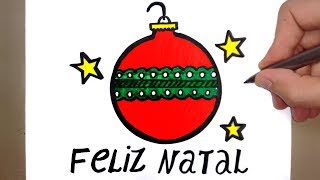 COMO FAZER CARTAO DE NATAL  FAZER CARTÃO NATALINO [upl. by Eirrol]