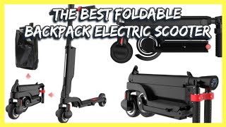 The Best Foldable Backpack Electric Scooter  HX X6  Unboxing amp How to Fold and Unfold [upl. by Eissahc]