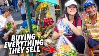 Buying EVERYTHING They Sell if they give one FREE Palengke  Ranz and Niana [upl. by Hobbs546]