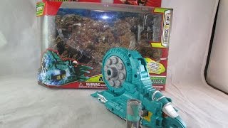 Ammonite Zord amp Charger Review Power Rangers Dino Charge [upl. by Nevanod]