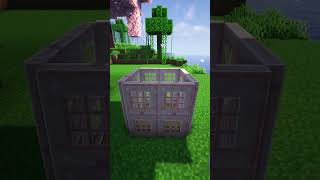 Minecraft 2x2 Cheery House 🏠 minecraft shorts [upl. by Magdaia]