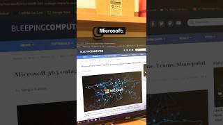Microsoft 365 Outage 11252024 microsoft365 office365 outage [upl. by Adamsun]