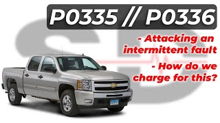 2009 Chevy Silverado Troubleshooting an Intermittent Crank Sensor Fault [upl. by Aube]