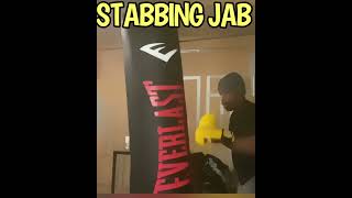 52BLOCKSSTABBING JAB lyteburly boxing 52handblocks [upl. by Ahsok157]