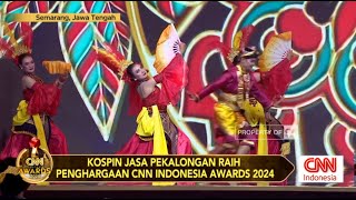 Kospin Jasa Pekalongan Raih Penghargaan CNN Indonesia Awards 2024 [upl. by Veljkov]