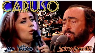 Caruso  Lara Fabian amp Luciano Pavarotti Duet edition HD Audio [upl. by Eugor372]