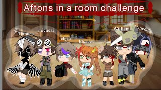 Aftons in a room challenge notices in description and warnings in video [upl. by Aivatan]