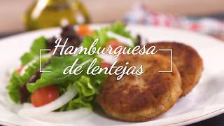 Hamburguesa de Lentejas Primor [upl. by Yenwat]