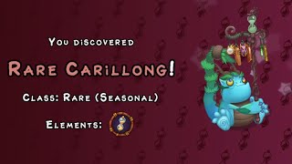 Rare Carillong on Seasonal Shanty and Magical Sanctum islands Breeding  Teleporting [upl. by Elbas]