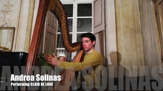 Debussy Clair De Lune  Harp [upl. by Iona]