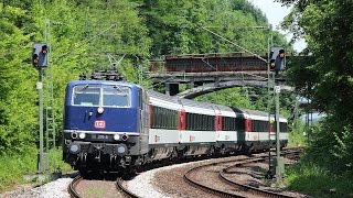 Blau fahren auf der Gäubahn mit 181 201 [upl. by Sirehc]