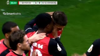 Patrik Schick Goal Bayer Leverkusen vs SV Elversberg 20 All Goals and Extended Highlights [upl. by Ehcrop323]