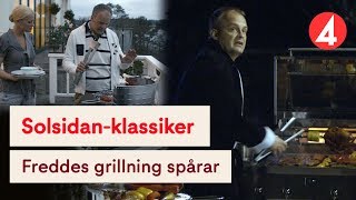 Solsidan  Freddes grillning spårar ur  Alla scener 🍖 [upl. by Leunad]