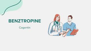 Benztropine Cogentin  Drug Rx Information [upl. by Chen]