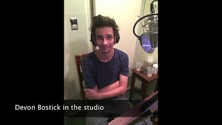 Devon Bostick on narrating Welcome to the Shadowhunter Academy audiobook [upl. by Ainotna875]