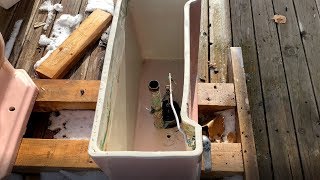 How To Remove Rusty Toilet Parts Quickly And Easily [upl. by Nort]