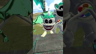 EVOLUTION FORGOTTEN SMILING CRITTERS UNICORN TAPES GODZILLA DRAGON TURNING EMERALD IN GMOD unicorn [upl. by Ihcas]