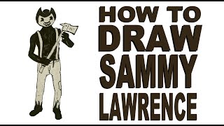 How to draw Sammy Lawrence BATIM [upl. by Ediva]