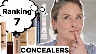 Ranking 7 Concealers for Dry or Mature Skin Incredibly Thorough  Application amp Checkins [upl. by Soluk]