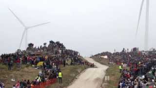 Sebastien Loeb salto na pedra sentada WRC Fafe Rally Sprint [upl. by Thea]