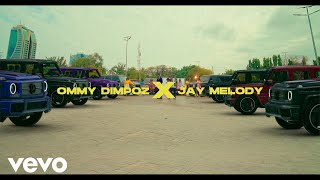 Ommy Dimpoz x Jay Melody  Nitakupa Official Music Video [upl. by Fraase]