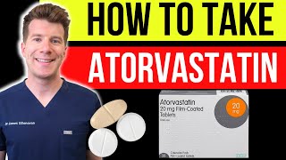 How to take ATORVASTATIN Lipitor  Doctor explains dose side effects and more [upl. by Uahsoj]