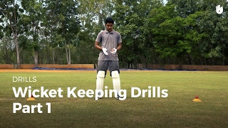 Wicket Keeping Drills  Part 1  Cricket [upl. by Evoy]