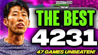 The New BEST 4231 FM24 Tactic Goes 47 Games Unbeaten [upl. by Kwang828]