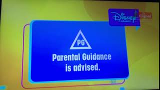 PG Ratings Bumper  Disney Channel Asia [upl. by Asertal692]