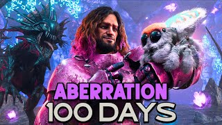 Can I Beat Aberration In 100 Days Ark Survival Ascended [upl. by Miki472]