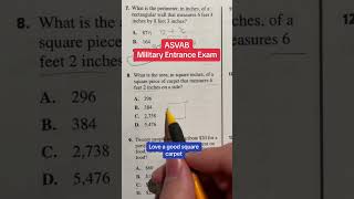 ASVAB Arithmetic Reasoning 8 Question Walk Through [upl. by Zoellick]