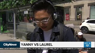 Yanny or Laurel Debate over audio clip goes viral [upl. by Hitoshi]