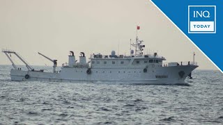 Chinese warship 2 other vessels spotted off Batanes during ‘Balikatan’  INQToday [upl. by Akinat]