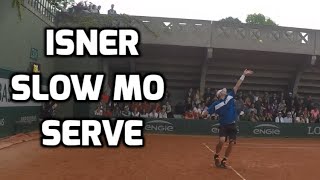 Isner Serve SUPER SLOW MO [upl. by Kania290]