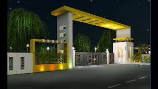 Best Entrance gate Design 2022  Modern Entry Gate Design ideas 2022 [upl. by Fanchet164]