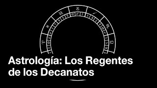 Astrología Los Regentes de los Decanatos [upl. by Lorilee]