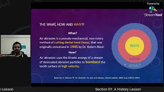 Kaizen Show Episode 01  Air Abrasion in Dentistry [upl. by Ettenal]