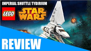 REVIEW LEGO STAR WARS  IMPERIAL SHUTTLE TYDIRIUM  75094  FR [upl. by Murrah]