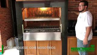 FABRICACIÓN DE PARRILLA EN ACERO INOXIDABLE [upl. by Nevet]